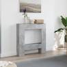 Fireplace Surround Concrete Grey - Stylish & Durable Design