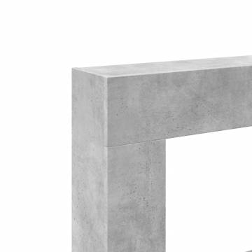 Fireplace Surround Concrete Grey - Stylish & Durable Design