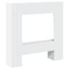 Fireplace Surround White 81x18x82 cm - Stylish & Durable