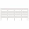 White Solid Pine Headboard 160x80 cm - Stylish Bedroom Design