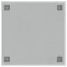 Wall-mounted Magnetic Board White 40x40 cm Tempered Glass