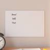  Wall-mounted Magnetic Board White 30x20 cm Tempered Glass Colour white Size 30 x 20 cm Model without accessories 