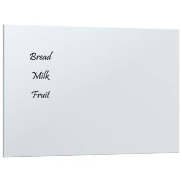 Wall-mounted Magnetic Board White 30x20 cm | Hipomarket