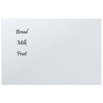 Wall-mounted Magnetic Board White 30x20 cm | Hipomarket