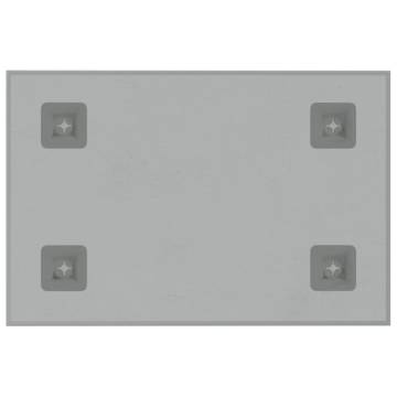 Wall-mounted Magnetic Board White 30x20 cm | Hipomarket