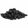 Polished Black Pebbles 10kg | Perfect for Aquariums & Gardens