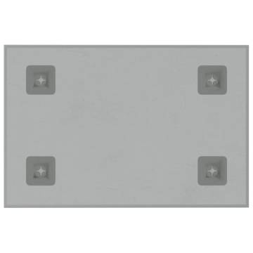 Wall-Mounted Magnetic Board White 40x30 cm | HipoMarket