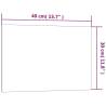 Wall-Mounted Magnetic Board White 40x30 cm | HipoMarket