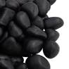 Polished Pebbles 25 kg Black 2-5 cm for Aquariums & Gardens