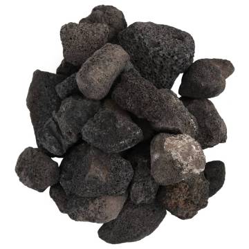 Volcanic Rocks 10 kg Black 5-8 cm | Enhance Your Aquarium