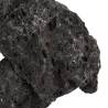 Volcanic Rocks 25 kg Black 10-30 cm for Aquarium & Garden