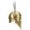 Greek Warrior Helmet Antique Replica | LARP Brass Steel