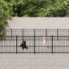 Outdoor Dog Kennel Steel 42.34 m² Size 873 x 485 x 100 cm Quantity in Package 1 