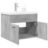  Bathroom Sink Cabinet with Built-in Basin Concrete Grey Colour concrete grey Size 60 x 38.5 x 46 cm Quantity in Package 1 Model without faucet 