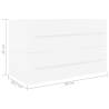 Sink Cabinet White 80x38.5 cm - Stylish Bathroom Storage