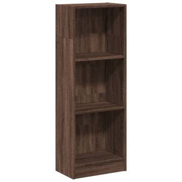 Brown Oak Bookcase - Stylish Storage Solution | Hipo Market