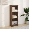 Brown Oak Bookcase - Stylish Storage Solution | Hipo Market