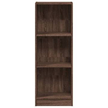 Brown Oak Bookcase - Stylish Storage Solution | Hipo Market