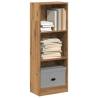  Bookcase Artisian Oak 40x24x109 cm Engineered Wood Colour oak Quantity in Package 1 Height 109 cm Width 40 cm 