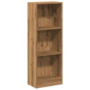 Bookcase Artisian Oak 40x24x109 cm - Stylish Storage Solution