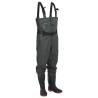  Chest Waders with Boots and Belt Dark Green Size 43 Colour dark green Size 43 