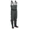  Chest Waders with Boots and Belt Dark Green Size 45 Colour dark green Size 45 