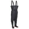  Chest Waders with Boots and Belt Black Size 39 Colour black Size 39 