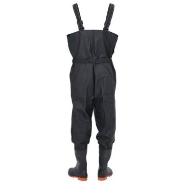 Durable Chest Waders with Boots & Belt - Size 39 - Hipo Market