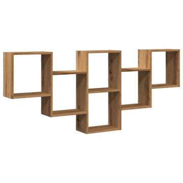 Wall Shelf Artisan Oak 159x18x66 cm - Stylish & Durable Storage