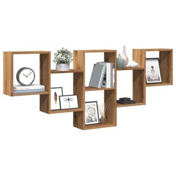 Wall Shelf Artisan Oak 159x18x66 cm - Stylish & Durable Storage