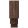 Wall Shelf Brown Oak - 159x18x66 cm Engineered Wood | HipoMarket