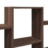 Wall Shelf Brown Oak - 159x18x66 cm Engineered Wood | HipoMarket