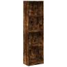 Bookcase Smoked Oak 40x24x176 cm - Stylish Storage Solution