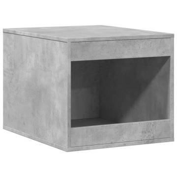 Cat Litter Box Enclosure - Concrete Grey | HipoMarket