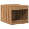 Stylish Cat Litter Box Enclosure in Artisian Oak - 47x59x42 cm