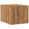 Stylish Cat Litter Box Enclosure in Artisian Oak - 47x59x42 cm