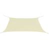 Sunshade Sail Oxford Fabric Rectangular 2x4 m Cream Colour cream Size 2 x 4 m Quantity in Package 1 