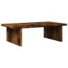 Monitor Stand Smoked Oak - Stylish & Practical - Hipomarket UK