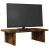 Monitor Stand Smoked Oak - Stylish & Practical - Hipomarket UK