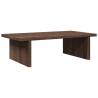 Monitor Stand Brown Oak - 50x27x15 cm Engineered Wood