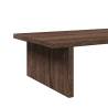 Monitor Stand Brown Oak - 50x27x15 cm Engineered Wood