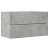 Sink Cabinet Concrete Grey - Stylish Bathroom Storage