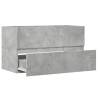 Sink Cabinet Concrete Grey - Stylish Bathroom Storage