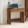  Desk Old Wood 80x40x75 cm Engineered Wood Colour old wood 