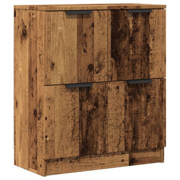 Stylish Sideboard Old Wood 60x30x70 cm - Durable Design