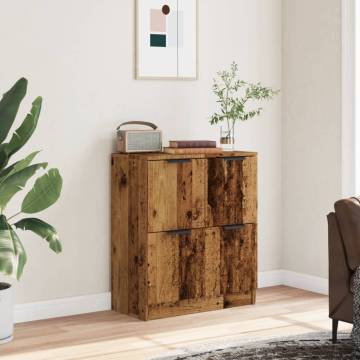 Stylish Sideboard Old Wood 60x30x70 cm - Durable Design