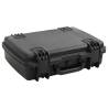 Portable Flight Case Black - Heavy-Duty Protection 50.5x37cm