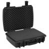 Portable Flight Case Black - Heavy-Duty Protection 50.5x37cm