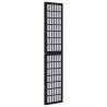 Elegant Black Solid Wood Room Divider - 3 Panels | Hipo Market