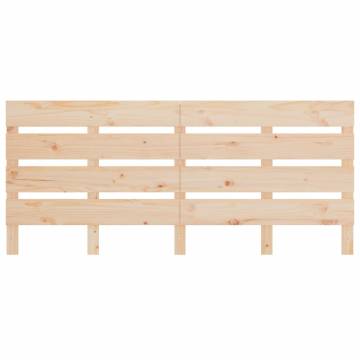 Modern Solid Wood Pine Bed Frame 200x200 cm | HipoMarket